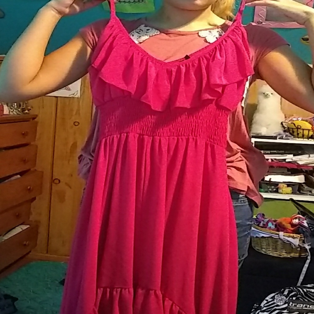 Pink dress